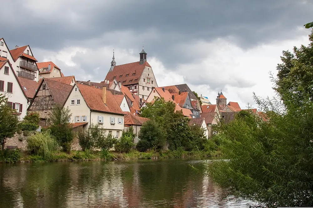 Altstadt mit der Enz